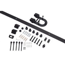   U-alakú Dupla Görgős Beltéri lengőajtó görgő szett (pajtaajtó)