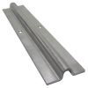 Tolókapu sínpálya, U-profilú, 55x15mm, 6m hosszú, horganyzott acél