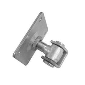   Állítható Kengyeles Zsanér Négyzet Lappal, M24-es menetű forgáspont, állítható szár hossza 49-83mm, konzol méret 120x120mm