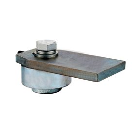 Támcsapágy hegeszthető konzollal, 40mm átm.