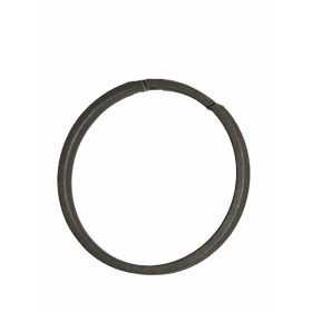   Gépi megmunkálású Karika, kovácsoltvas alkatrész/kerítés-/ablakrácselem, Ø10cm (12x6mm)