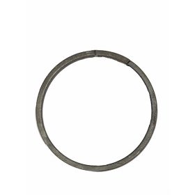   Gépi megmunkálású Karika, kovácsoltvas alkatrész/kerítés-/ablakrácselem, Ø13cm (12x6mm)