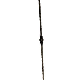   Díszes kovácsoltvas pálca, nagyméretű, 950mm magas korlátelem (12x12mm)