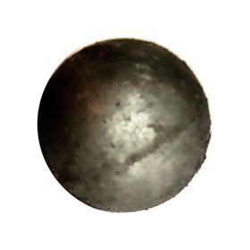   Kovácsoltvas Díszgömb, Ø35mm átmérőjű vasgolyó, oszlopra/kerítésre