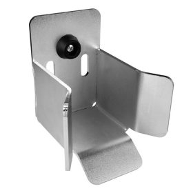   Úszókapu Ütköző, felcsavarozható oszlopra, sík felületre, 66mm széles ajtó-/kapu szelvényhez, horganyzott acél