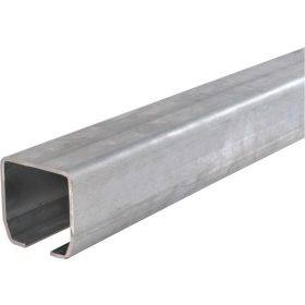   Úszókapu sín, C-profilú, 70x59mm, 6m hosszú, horganyzott acél