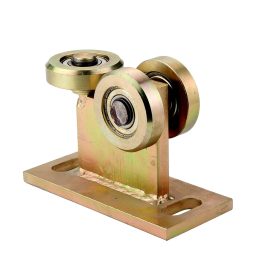   Úszókapu Görgősor Alaplappal, 3db görgő, 80x80mm kapusínhez