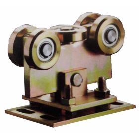   Úszókapu Görgősor Alaplappal, állítható alaplapi rögzítés, 5db görgő, 70x70mm kapusínhez