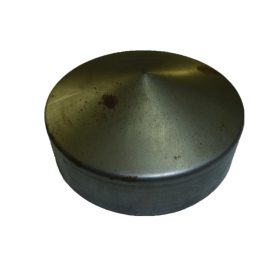   Végzáró Kupak Oszlopra, kör alakú végzáró/oszlopsapka, Ø50mm (2") átmérőjű lemezkupak